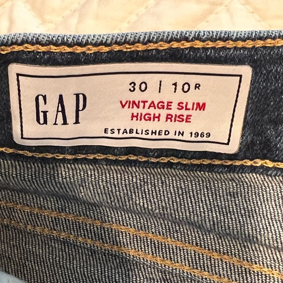 GAP high rise vintage slim jeans - Picture 3 of 6